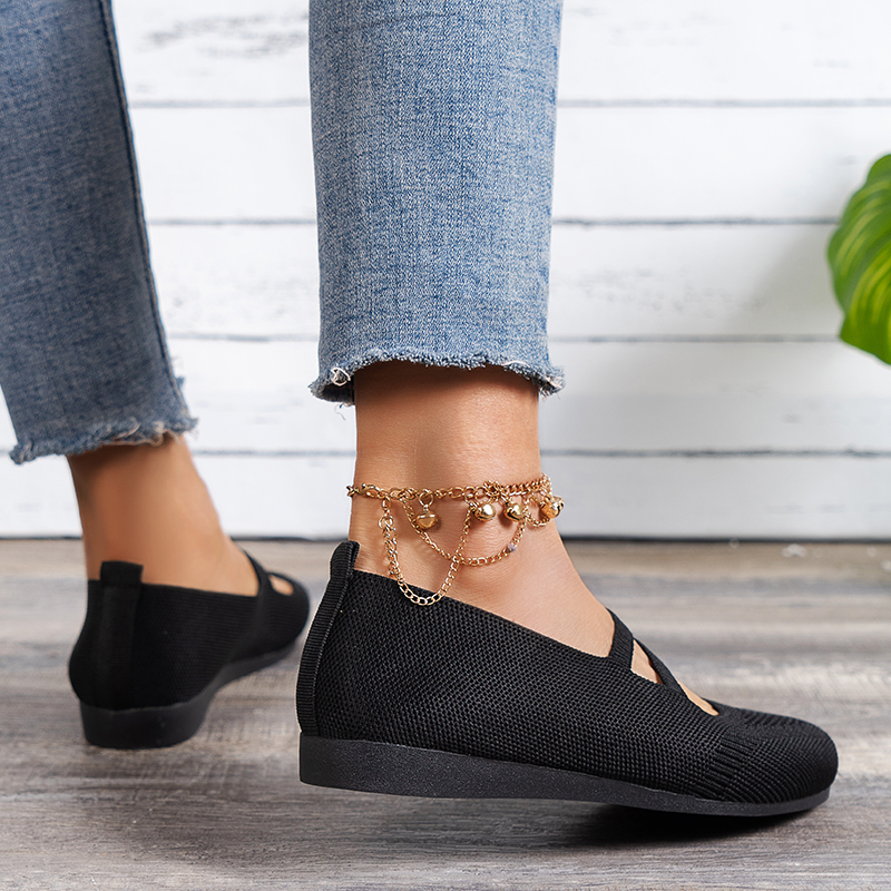 🏃👟48% OFF !!!🔥Last Hour!!🔥Women's Comfortable Lightweight Breathable Ballet Orthopedic Flat Shoes
