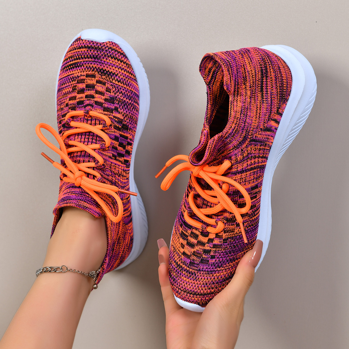 🌸🎉 Trendy Must-Have! Only a Few Left! ✨🥿💫Women's Hiking Comfort Lightweight Breathable Arch Support Orthopedic Sneakers