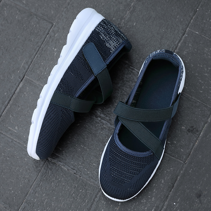 🚶‍♀️👟Clearance!!!⏱️Last Hour!!✨Women's Yoga Comfort Non-slip Wide Head Arch Support Orthopedic Hands-free Adjustable Slip-on Mary Jane Walking Shoes