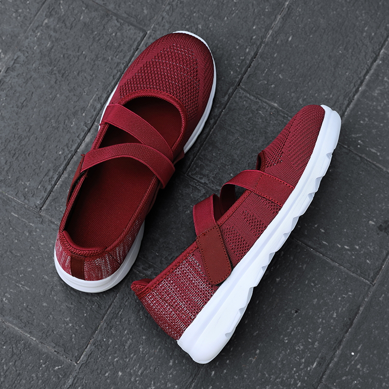 🚶‍♀️👟Clearance!!!⏱️Last Hour!!✨Women's Yoga Comfort Non-slip Wide Head Arch Support Orthopedic Hands-free Adjustable Slip-on Mary Jane Walking Shoes