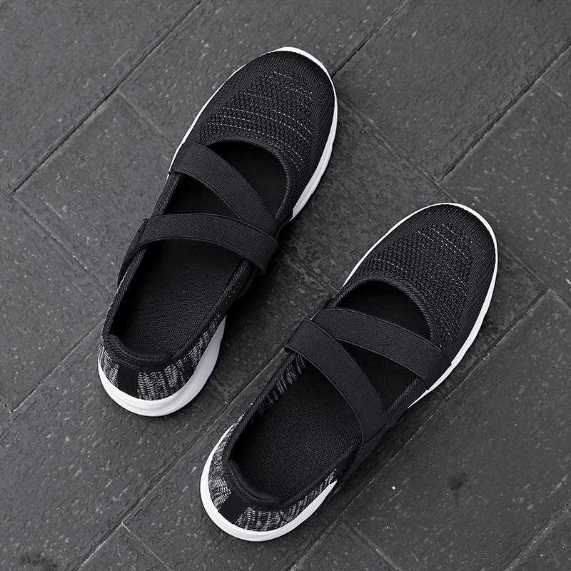 🚶‍♀️👟Clearance!!!⏱️Last Hour!!✨Women's Yoga Comfort Non-slip Wide Head Arch Support Orthopedic Hands-free Adjustable Slip-on Mary Jane Walking Shoes