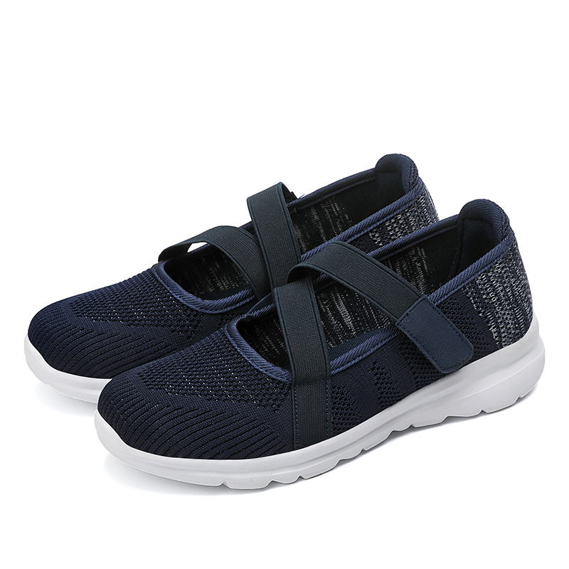 🚶‍♀️👟Clearance!!!⏱️Last Hour!!✨Women's Yoga Comfort Non-slip Wide Head Arch Support Orthopedic Hands-free Adjustable Slip-on Mary Jane Walking Shoes