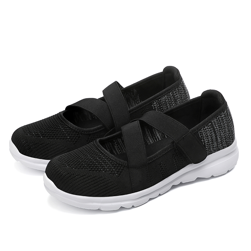 🚶‍♀️👟Clearance!!!⏱️Last Hour!!✨Women's Yoga Comfort Non-slip Wide Head Arch Support Orthopedic Hands-free Adjustable Slip-on Mary Jane Walking Shoes