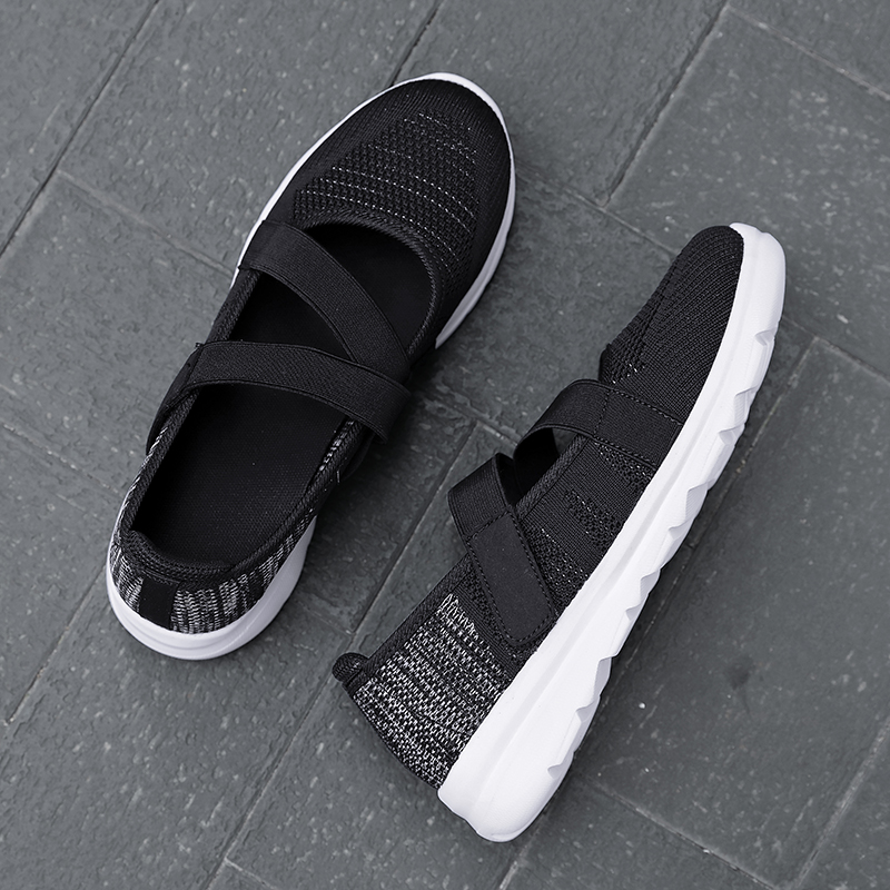 🚶‍♀️👟Clearance!!!⏱️Last Hour!!✨Women's Yoga Comfort Non-slip Wide Head Arch Support Orthopedic Hands-free Adjustable Slip-on Mary Jane Walking Shoes