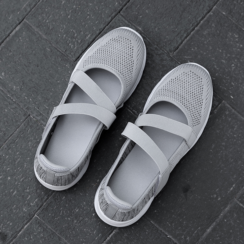 🚶‍♀️👟Clearance!!!⏱️Last Hour!!✨Women's Yoga Comfort Non-slip Wide Head Arch Support Orthopedic Hands-free Adjustable Slip-on Mary Jane Walking Shoes