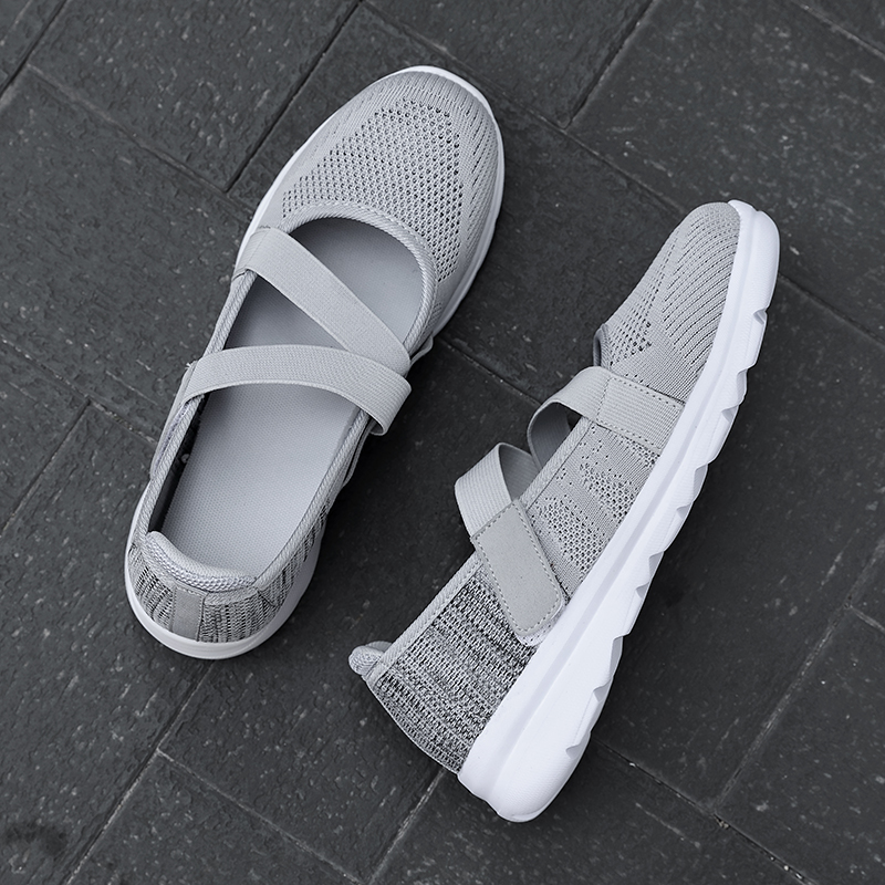 🚶‍♀️👟Clearance!!!⏱️Last Hour!!✨Women's Yoga Comfort Non-slip Wide Head Arch Support Orthopedic Hands-free Adjustable Slip-on Mary Jane Walking Shoes