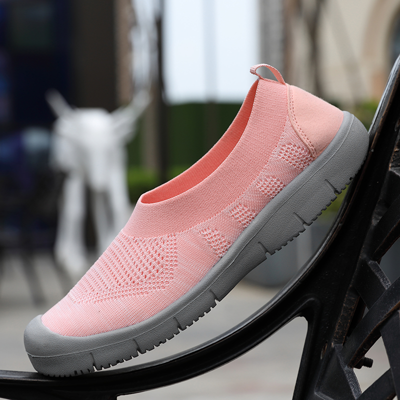 🌸🎉 Trendy Must-Have! Only a Few Left! ✨🥿💫Women's Hiking Lightweight Comfortable Breathable Non-slip Wide Toe Arch Support Orthopedic Slip-On Walking Shoes