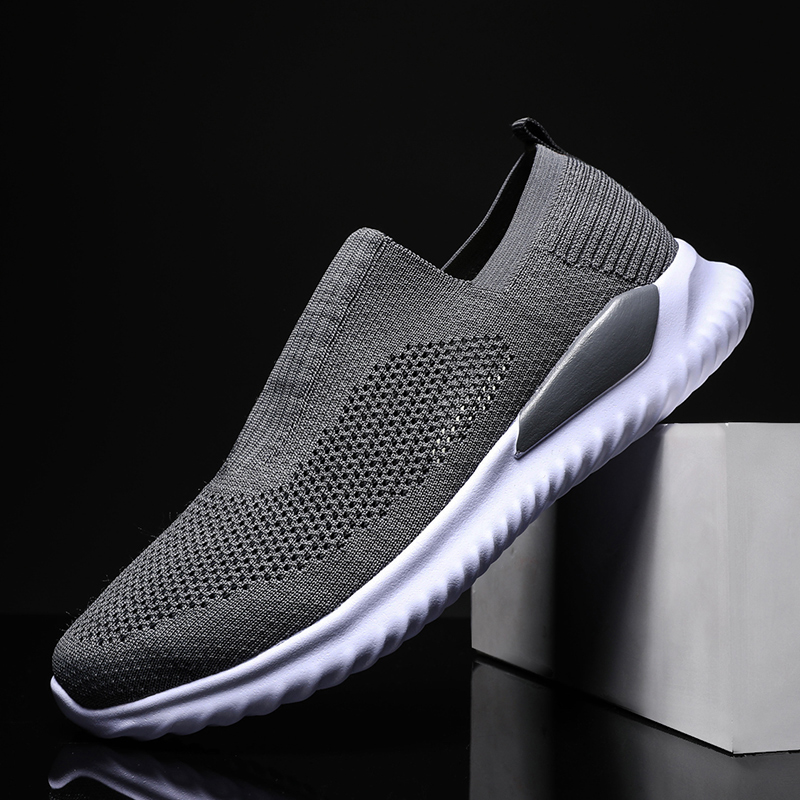 Women's Slip On Sneakers Non Slip Walking Shoes Breathable Mesh Work Casual Lightweight Tennis Workout Shoes