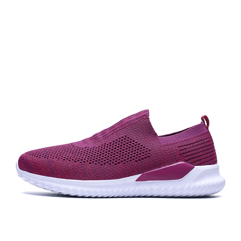 Women's Slip On Sneakers Non Slip Walking Shoes Breathable Mesh Work Casual Lightweight Tennis Workout Shoes