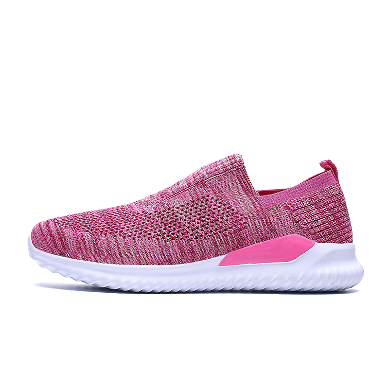Women's Slip On Sneakers Non Slip Walking Shoes Breathable Mesh Work Casual Lightweight Tennis Workout Shoes