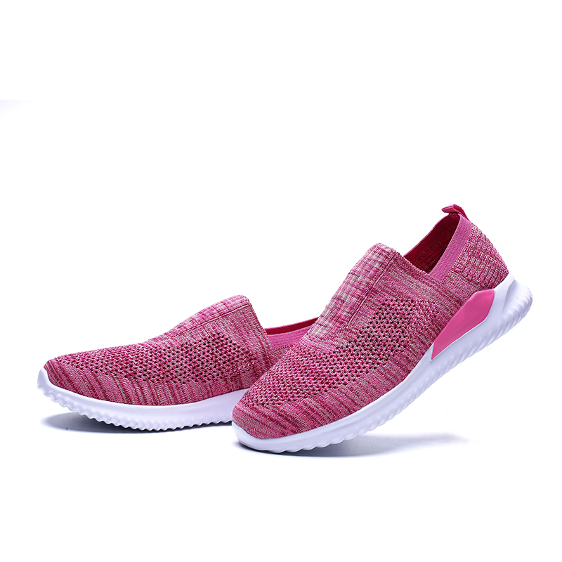 Women's Slip On Sneakers Non Slip Walking Shoes Breathable Mesh Work Casual Lightweight Tennis Workout Shoes