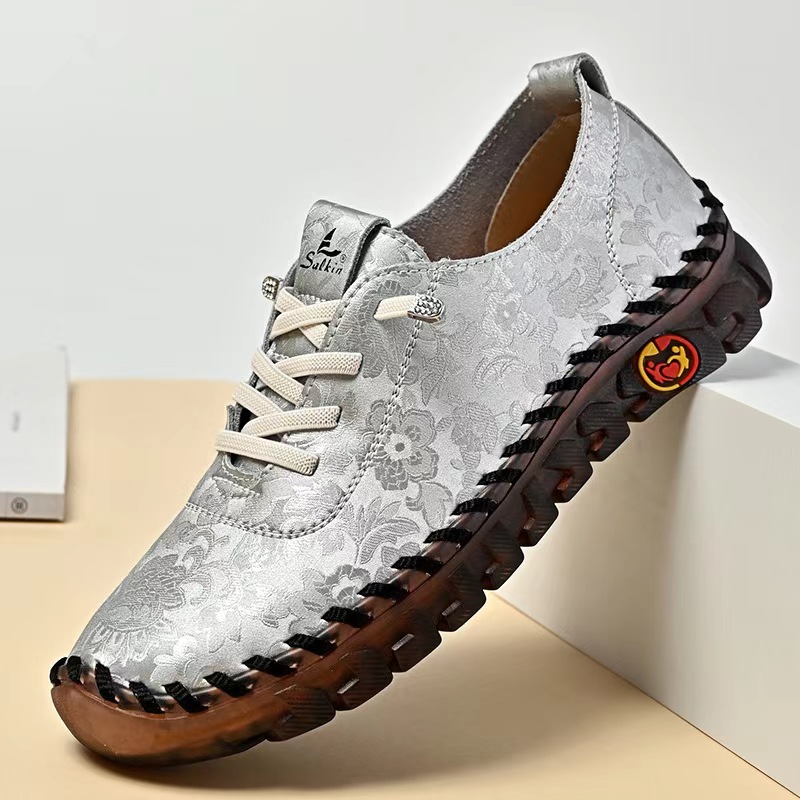 🚶‍♀️🥿48% OFF !!!✨Clearance!!✨Women's Daily Comfortable Breathable Lightweight Non-Slip Wide Foot Orthopedic Loafers