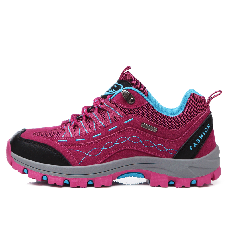 Women's Hiking Shoes Anti-Slip Breathable Sneaker for Outdoor Walking Trekking
