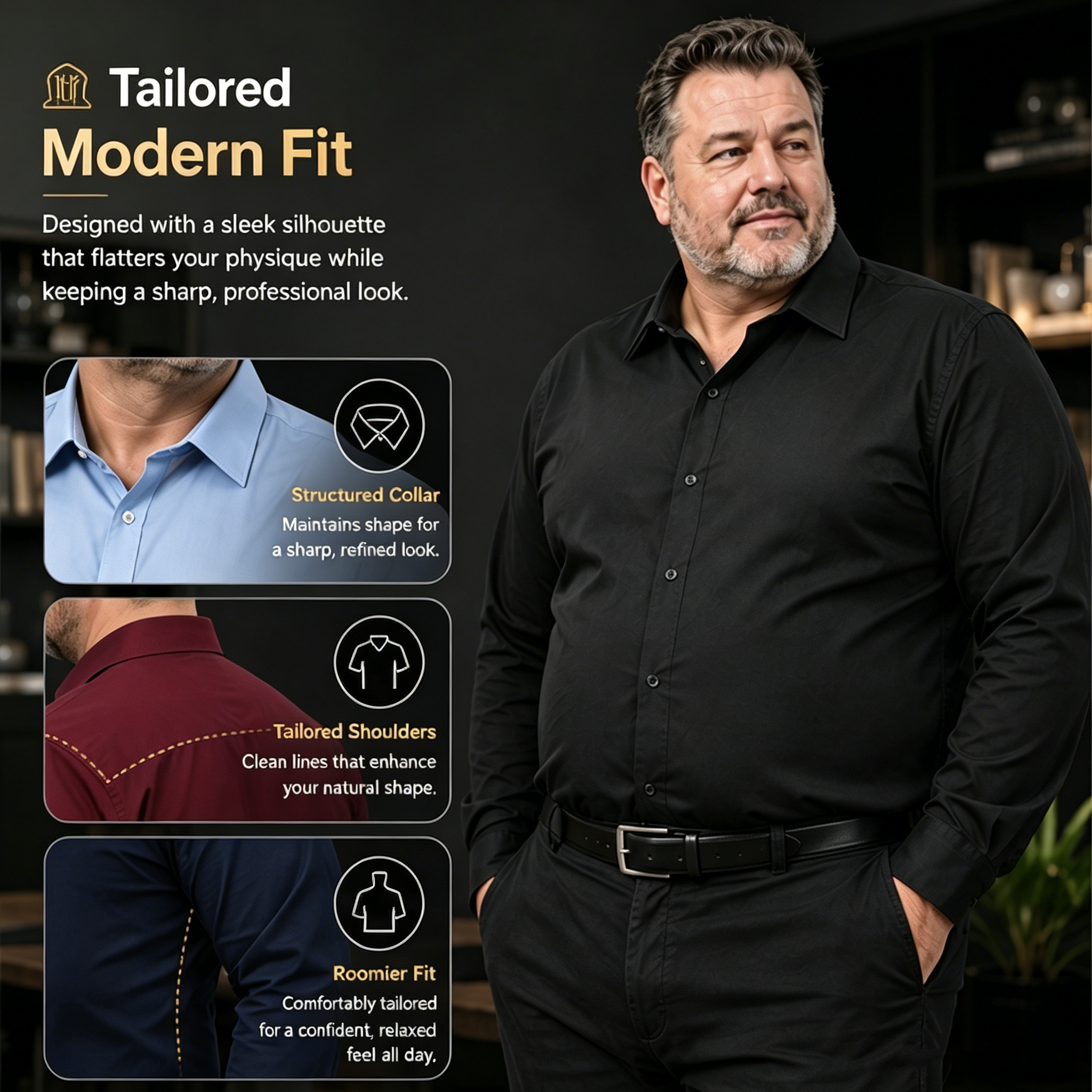 Summer Best Daily 1000+ Sold Stretch Non-Iron Shirt