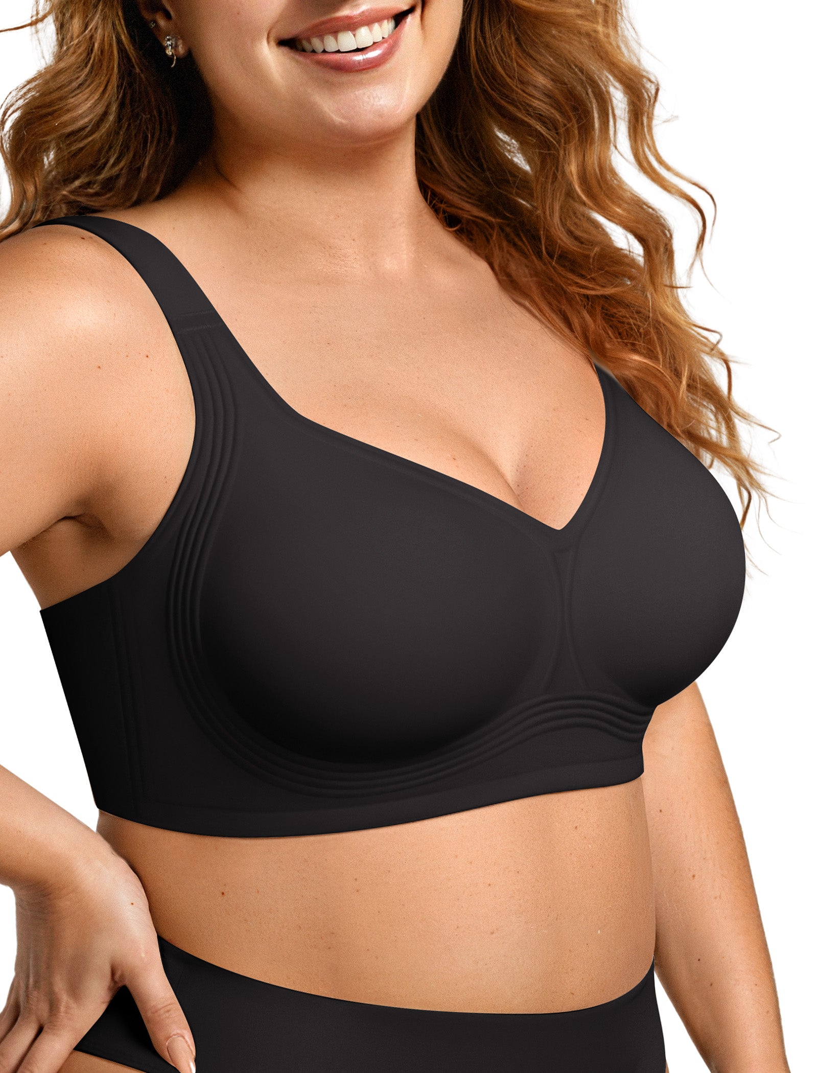 ZO CLOTHER Bra Plus Size Supportive Seamless Bras
