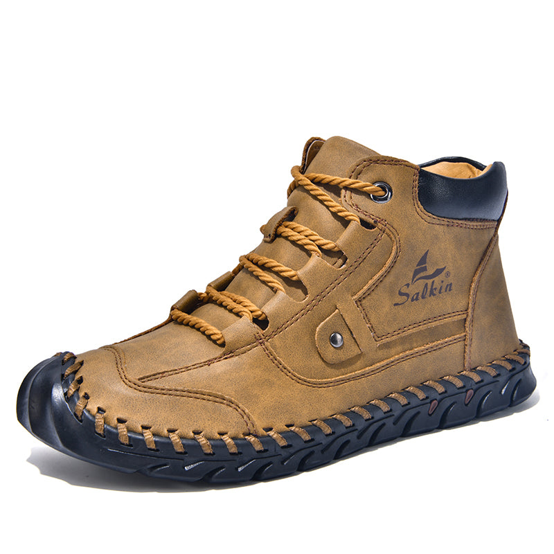 ⏰Limited Time Offer 70% OFF - Men’s Comfortable Orthopedic Leather Boots