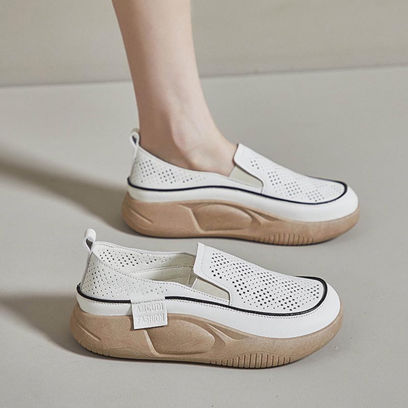 Women's Breathable Soft Sole Slip On Shoes