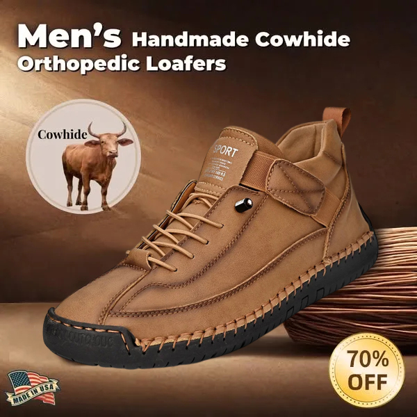 Men's Leather Mid-Top Martin Boots