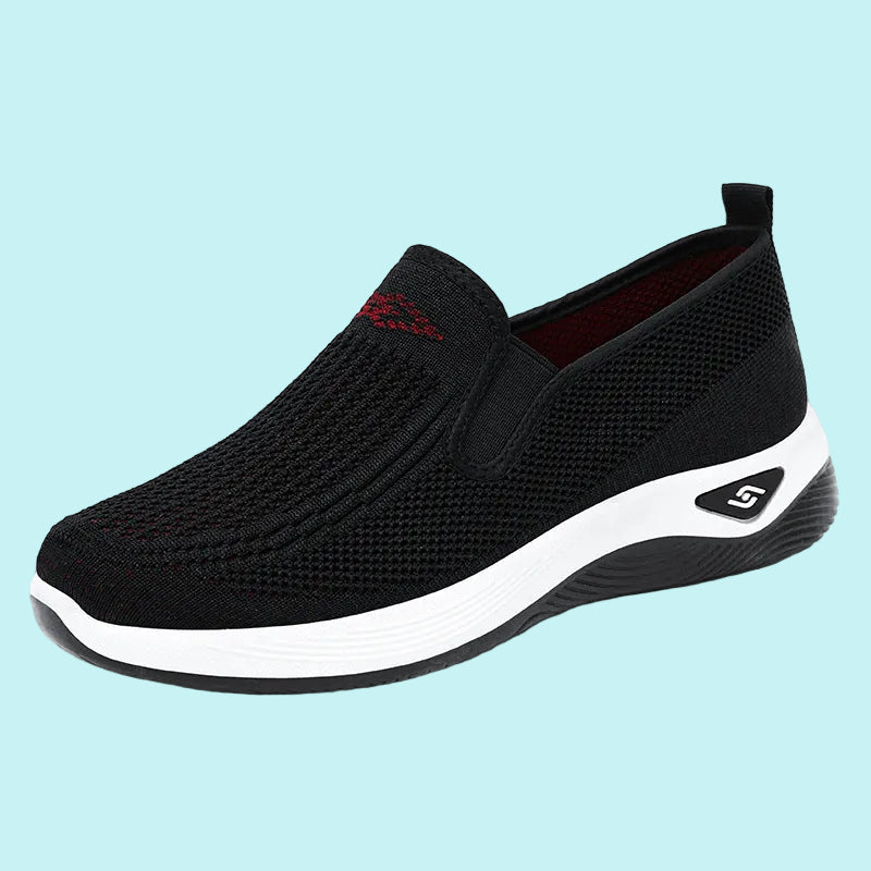  Hands-Free Flyknit Sneakers – Lightweight Breathable Slip-On Shoes for Women
