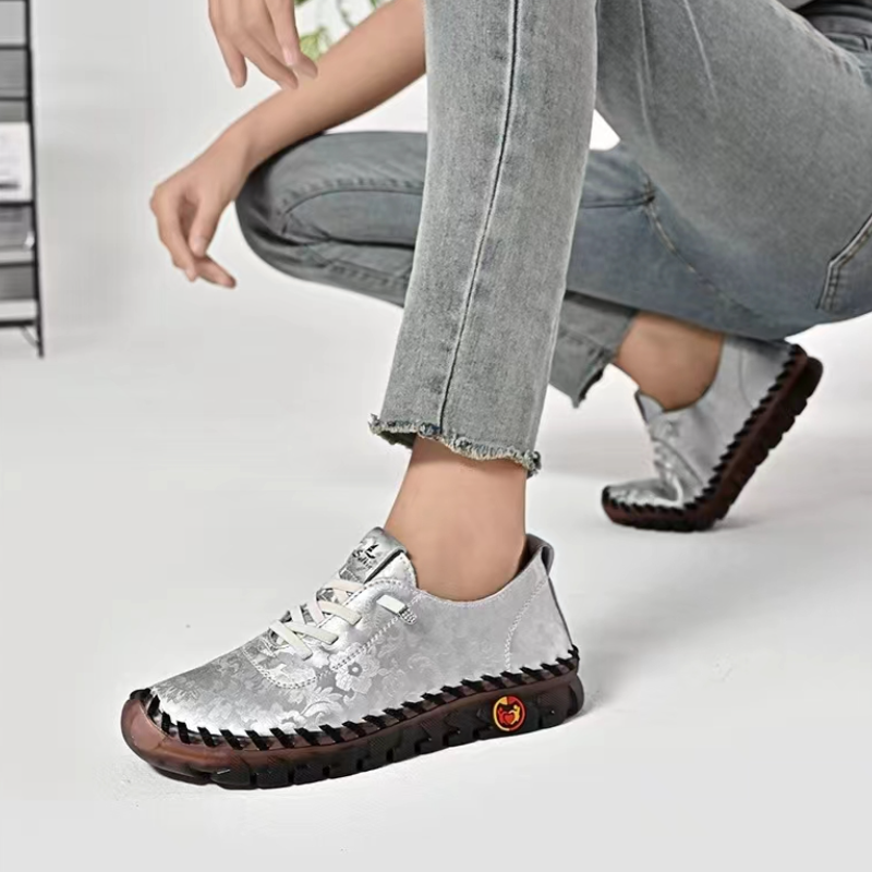 🚶‍♀️🥿48% OFF !!!✨Clearance!!✨Women's Daily Comfortable Breathable Lightweight Non-Slip Wide Foot Orthopedic Loafers