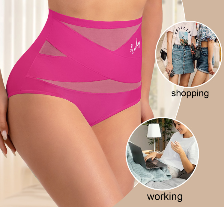 💕ZO® Invisible Core Sculpt High-Waist Control Briefs, Regular & Plus Size, No Show Panties Full Coverage