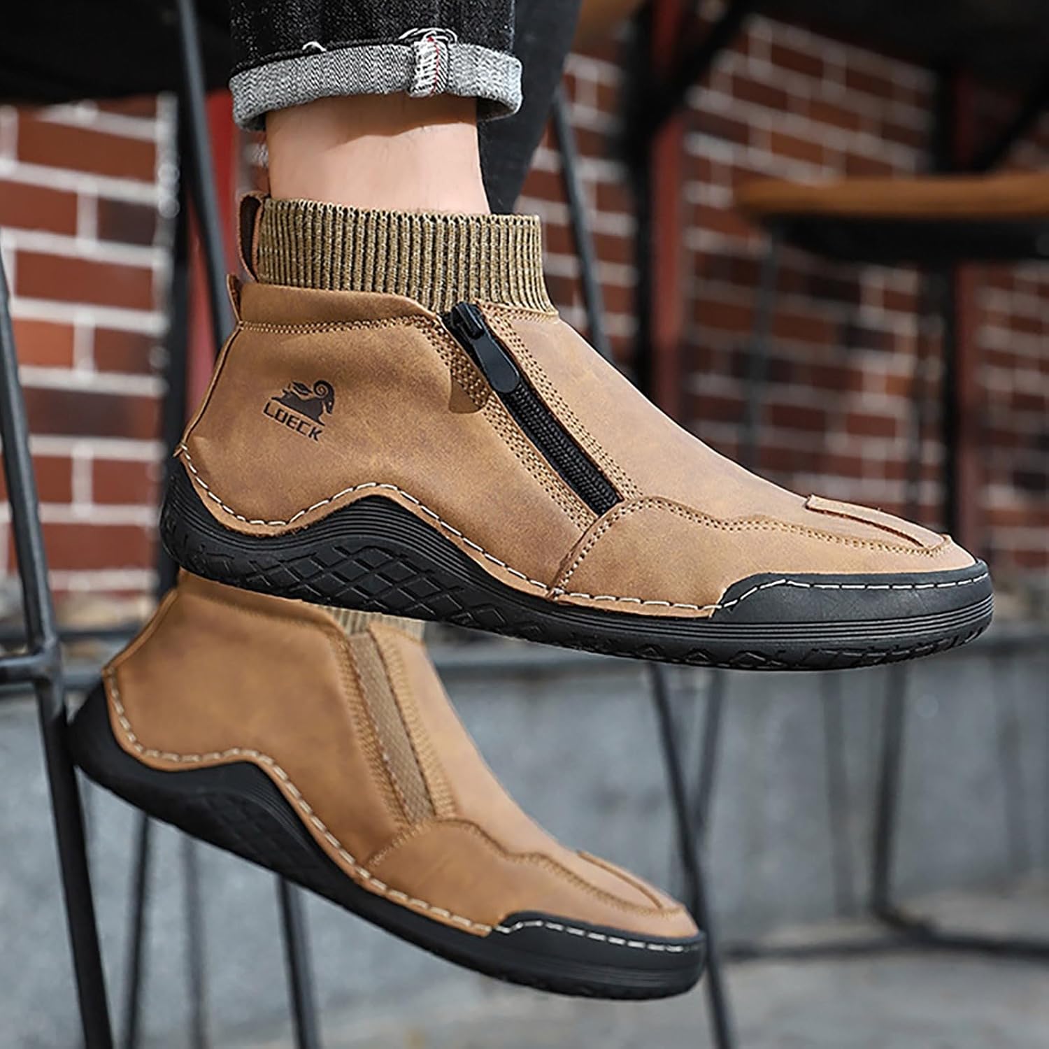 🔥On This Week Sale 70% OFF🔥Men's Casual Sneakers - Breathable Synthetic Upper, Non-Slip Rubber Sole, Comfortable Fabric Lining for Walking & Driving