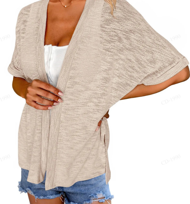 Polka Dot Lace Up Blouse
