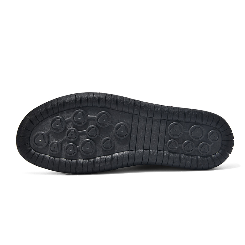 ⏰Limited Time Sale 70% OFF - Men's Premium Leather Slip-On Boots – Ideal Gift for Dad, Husband or Friend | Wide Toe, Arch Support, Waterproof, Pressure Relief, Non-Slip