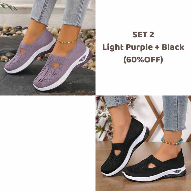 [#1 Trending 2024] PREMIUM [Women's Woven Orthopedic Breathable Soft Shoes (SALE 70% OFF)