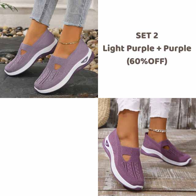 [#1 Trending 2024] PREMIUM [Women's Woven Orthopedic Breathable Soft Shoes (SALE 70% OFF)