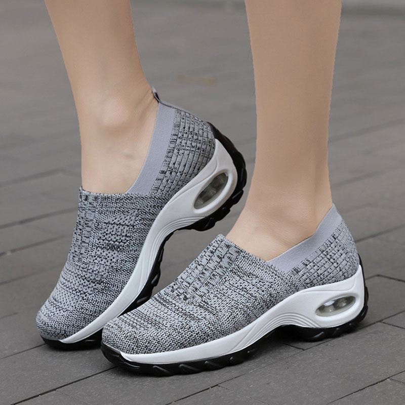 Womens Skech-Air GO-WALK Air Cushion Trainers