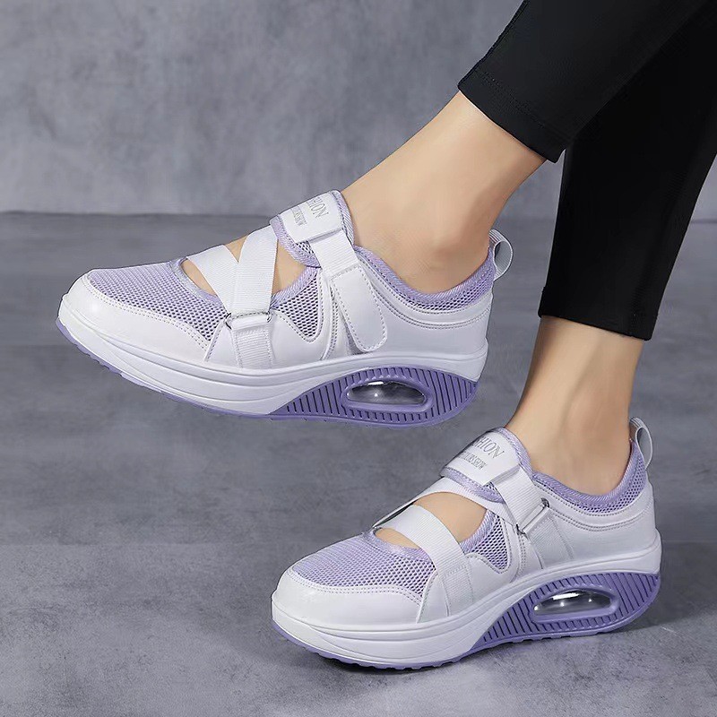 Women Orthopedic Shoes, Wide Adjusting Soft Comfortable Diabetic Walking Shoes