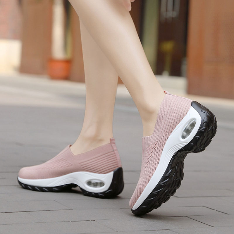 Womens Skech-Air GO-WALK Air Cushion Trainers