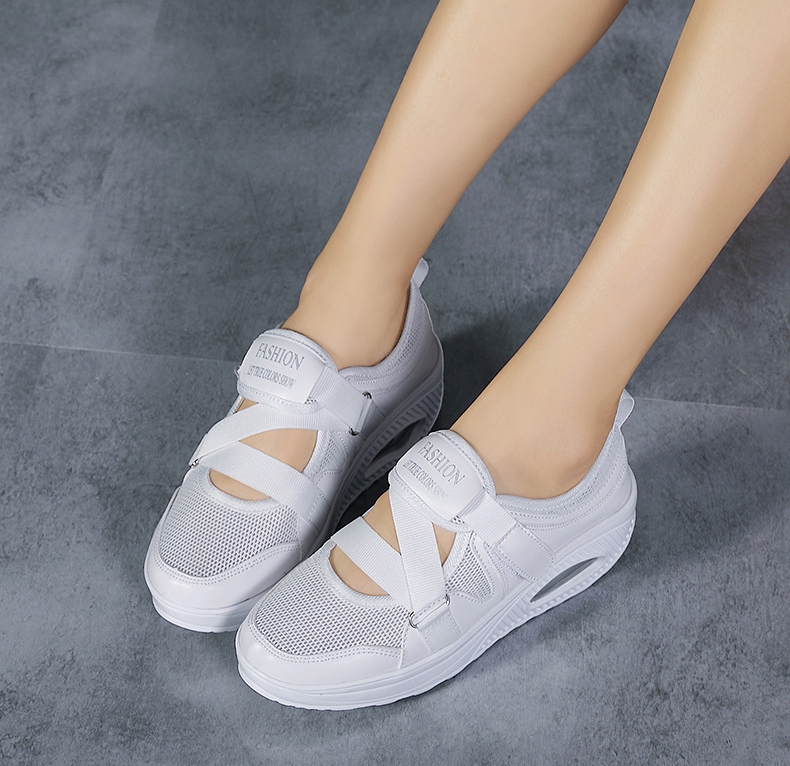 Women Orthopedic Shoes Wide Adjusting Soft Comfortable Diabetic Walking Shoes