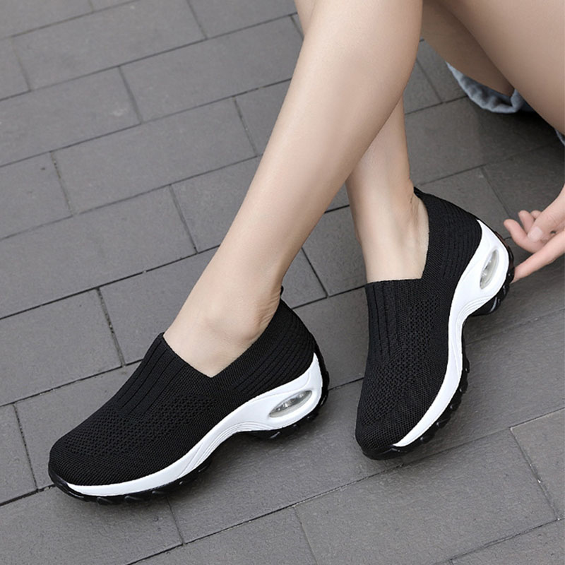 Womens Skech-Air GO-WALK Air Cushion Trainers