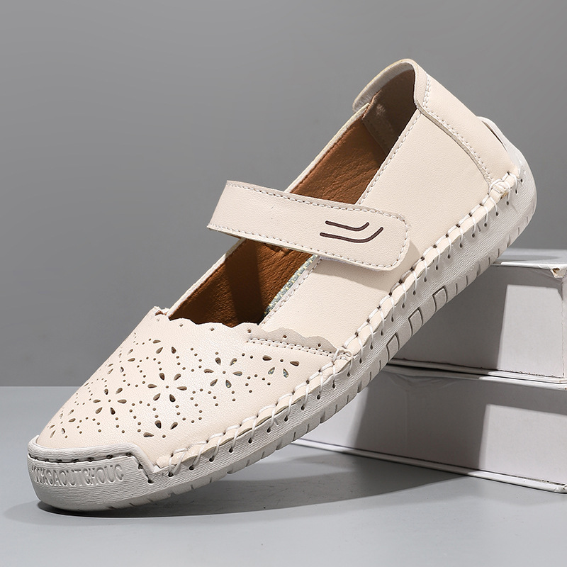 Women'S Shoes Outdoor Casual Shoes Summer Mom Shoes Velcro Single Shoes