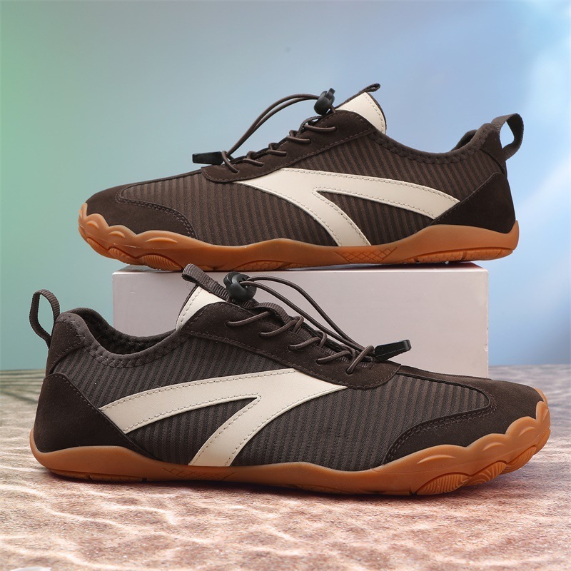 2026 Cross-Border New Men'S Shoes Barefoot Shoes Women'S Wide-Head Couple Casual Shoes Comprehensive Sports Shoes Wide Last Moral Training Shoes
