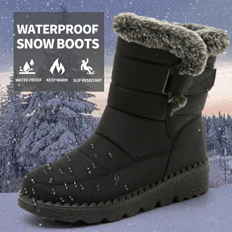 Early Winter Sales 70% OFF - Women's Waterproof Non-slip Warm Ankle Snow Boots