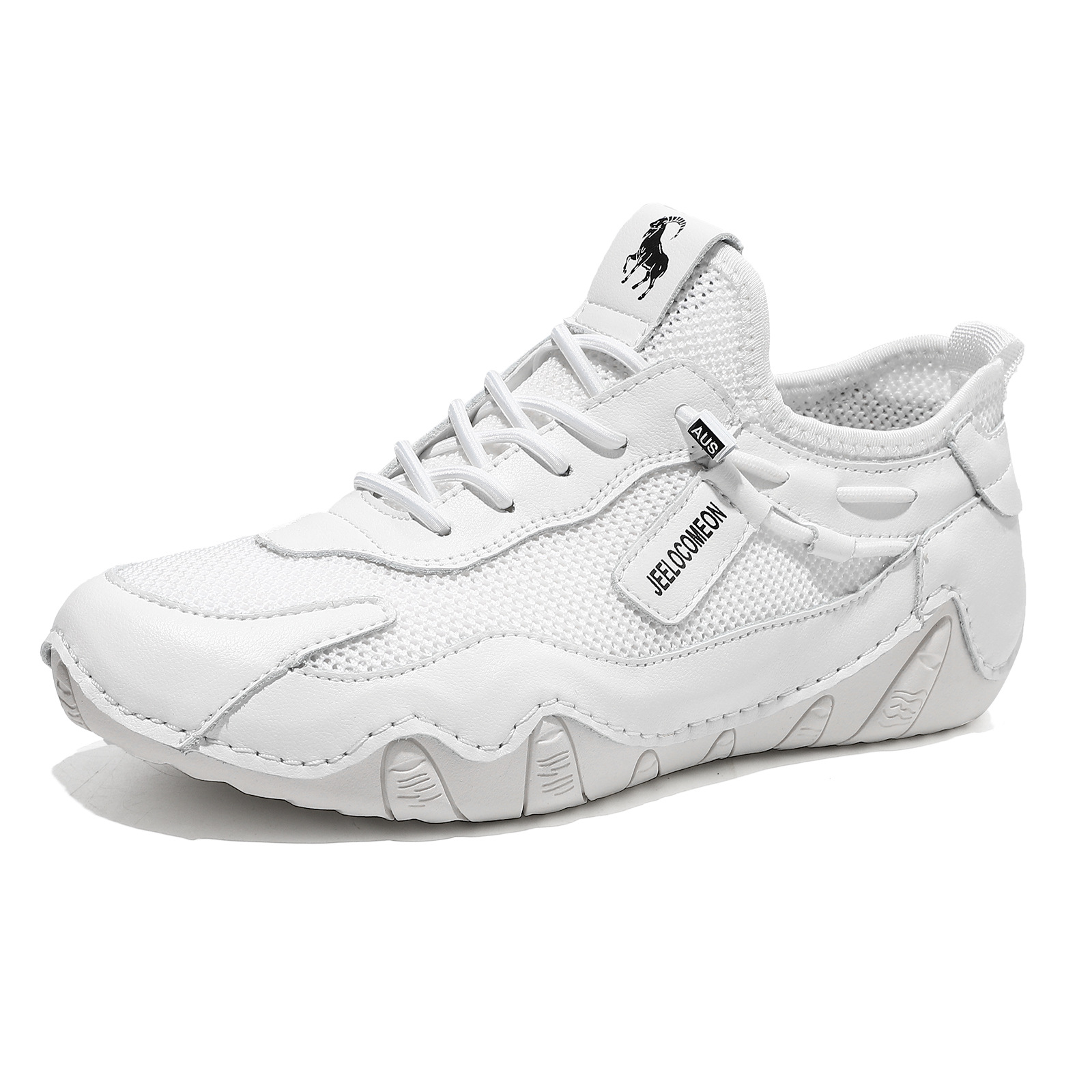 Cross-Border Amazon Popular Large Size Men'S And Women'S Shoes Outdoor Casual Shoes Summer Breathable Mesh Shoes Sports Shoes G2028