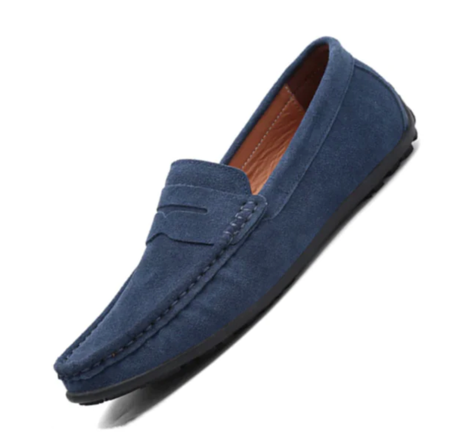 🔥2026🔥Men's Spring/Autumn Suede Genuine Leather Casual Driving Loafers/Moccasins | Plus Size