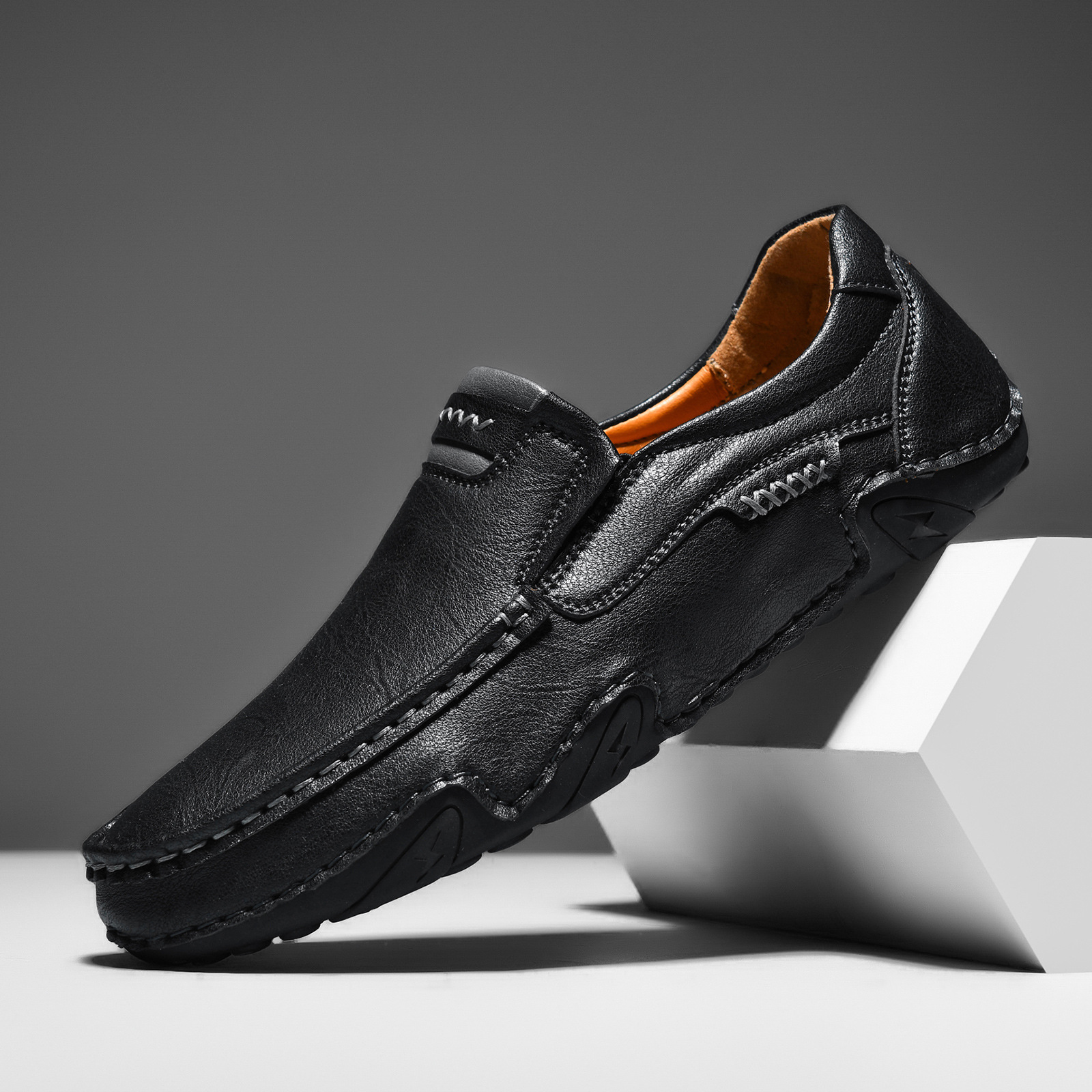 Last Day 60% OFF🔥Men's Genuine Calfskin Leather Slip-On Loafers