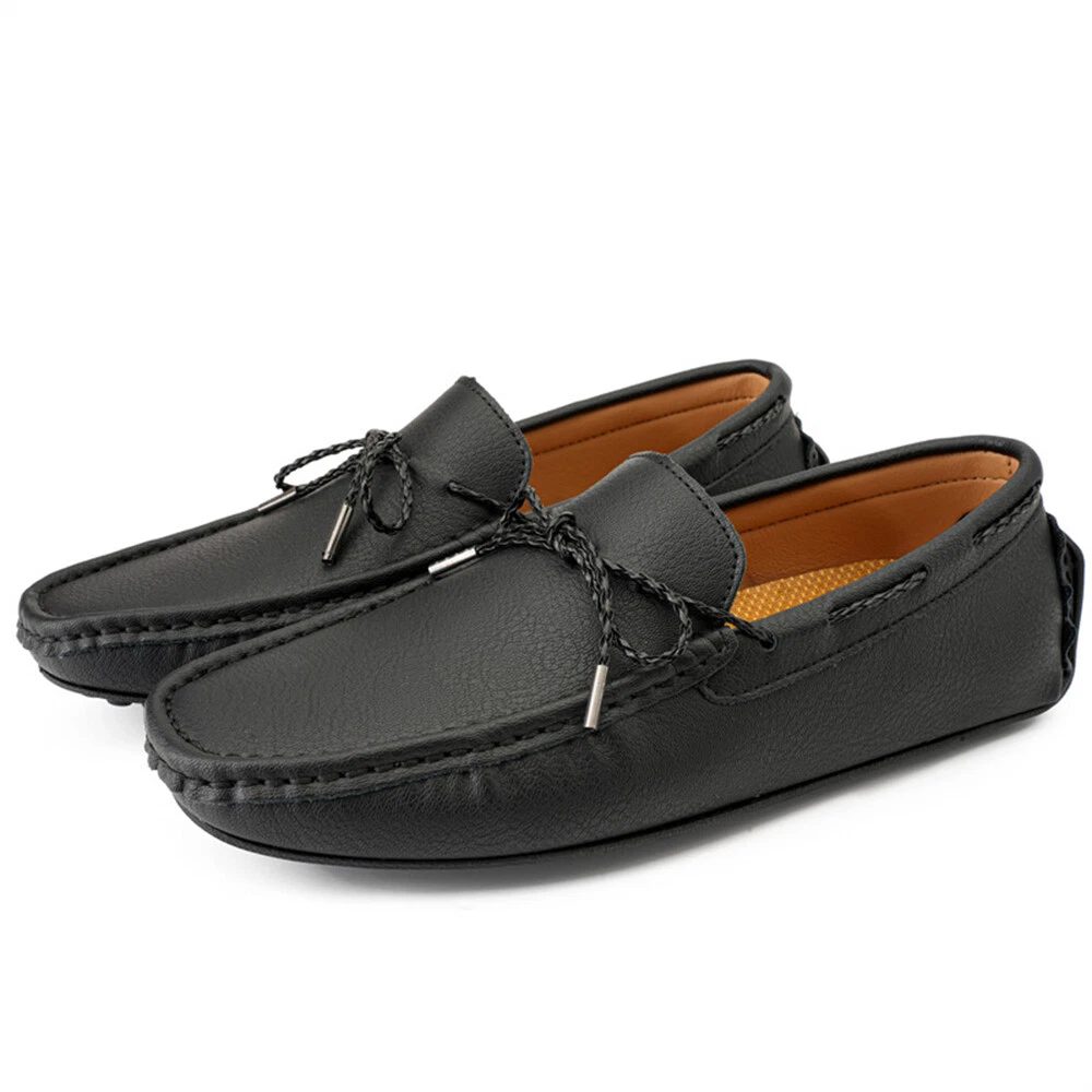 Mens Loafers Casual Slip On Shoes Leather Penny Loafers for Men