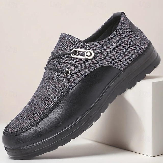 Men's Brown and Tan Slip-On Sneakers with Elastic Design - Lightweight, Flexible Footwear for Casual Outings, Travel and Everyday Wear