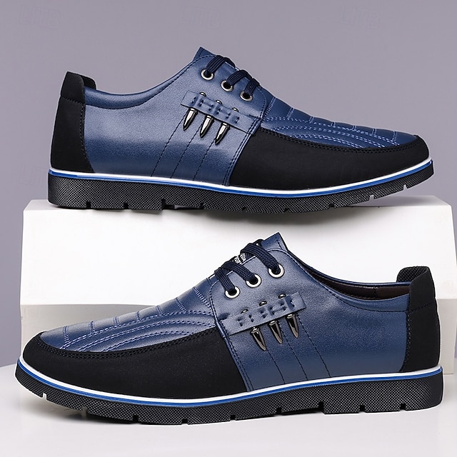 Men's Brown and Black Lace-Up Sneakers – Stylish Sporty Shoes for Casual Outings and Active Lifestyles