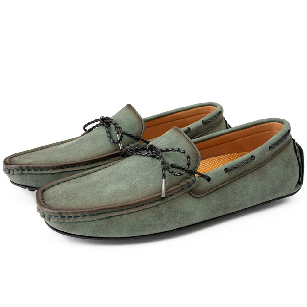 Mens Loafers Casual Slip On Shoes Leather Penny Loafers for Men