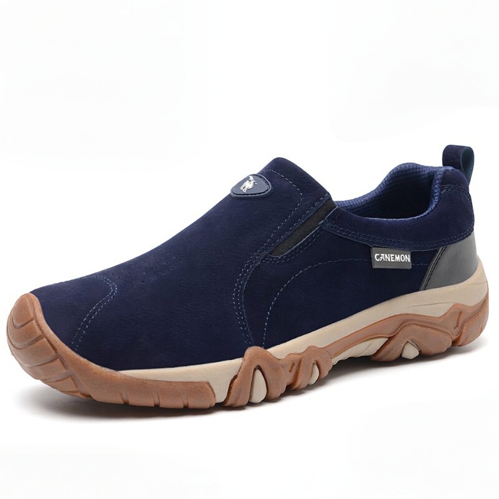 Cross-Border Large Size Outdoor Sports Shoes Men'S Shoes Soft Sole Casual Shoes Tendon Sole Men'S Slip-On Dad Shoes Size 47