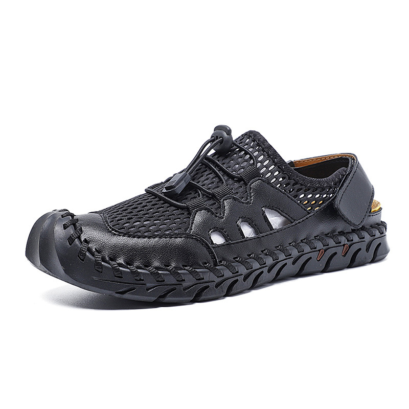 Men'S Shoes, Sandals, Mesh Casual Beach Shoes, Outdoor Mesh Shoes, Large Size Cross-Border Sandals, Men'S Leather Shoes, Large Goods