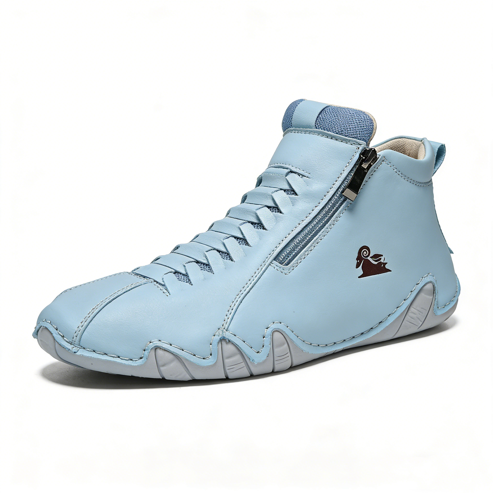 VogBeck 2.0 – Atmungsaktive orthopädische Schuhe mit doppeltem Reißverschluss und hohem Tragekomfort