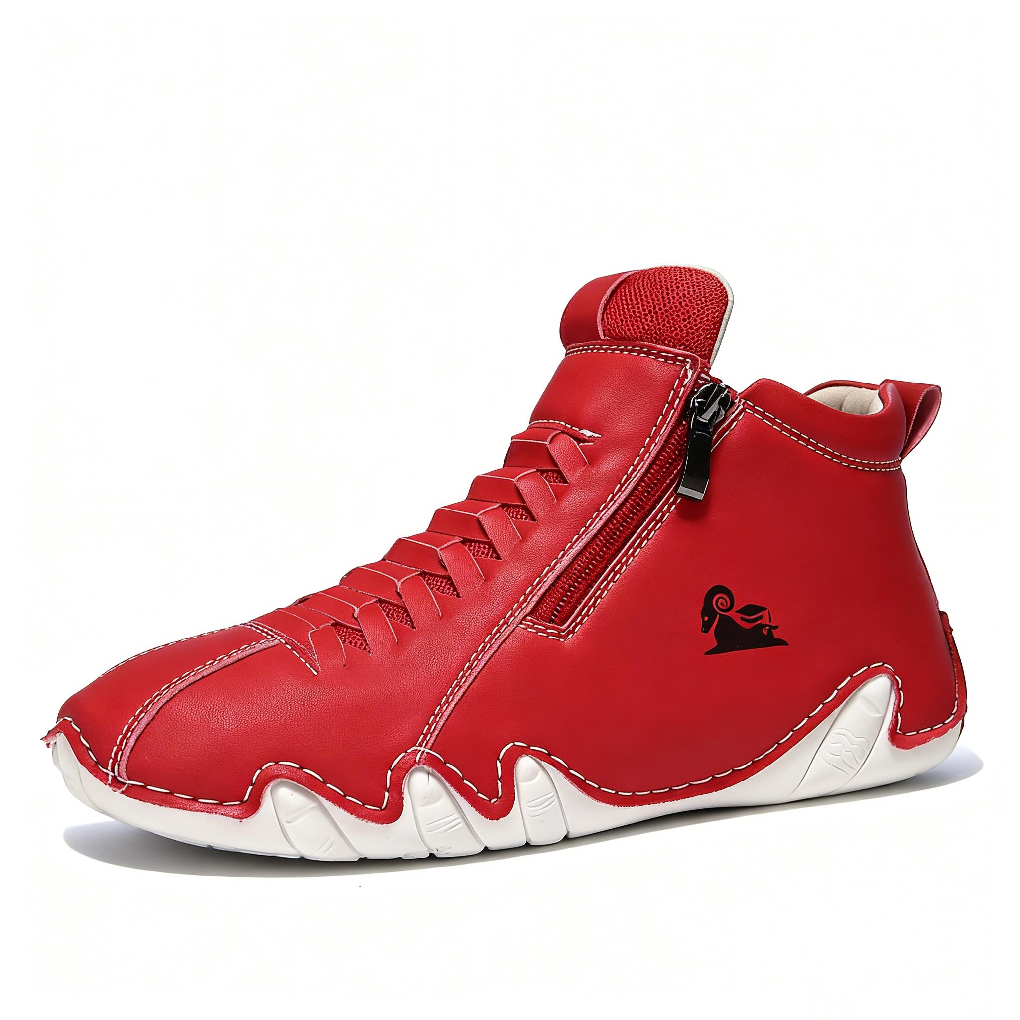 VogBeck 2.0 – Atmungsaktive orthopädische Schuhe mit doppeltem Reißverschluss und hohem Tragekomfort