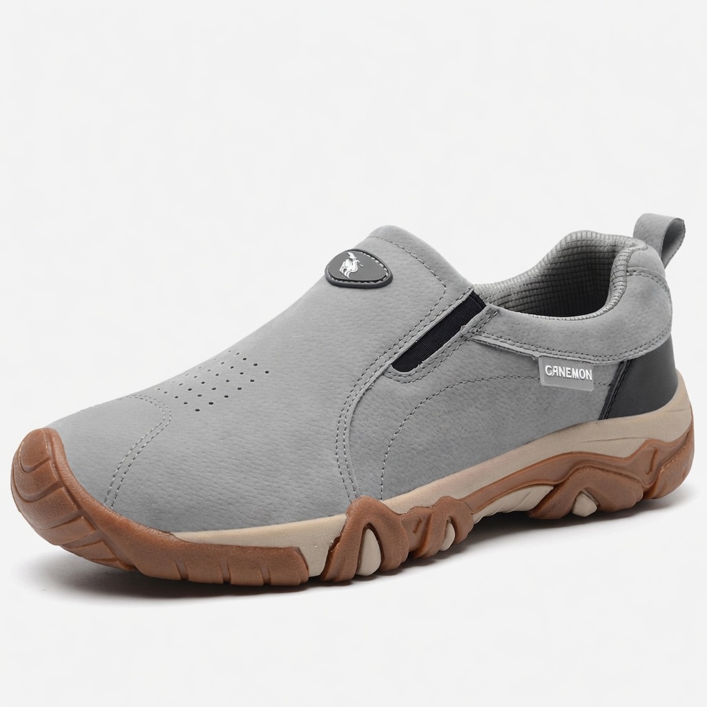 Cross-Border Large Size Outdoor Sports Shoes Men'S Shoes Soft Sole Casual Shoes Tendon Sole Men'S Slip-On Dad Shoes Size 47